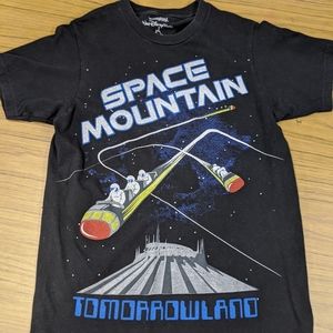 Space Mountain Tommorowland Disney T-shirt